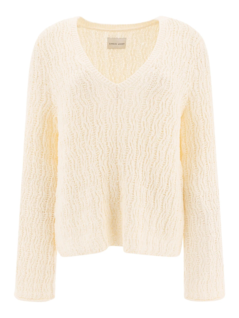 "Komo" V-neck sweater