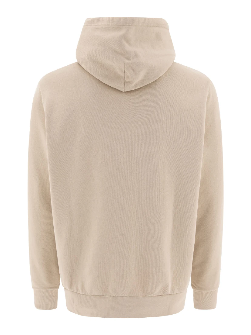 Cotton loopback hoodie