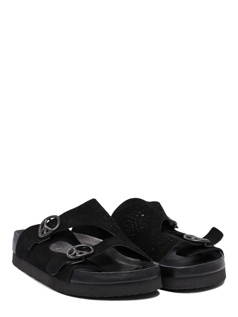 "Peace" sandals