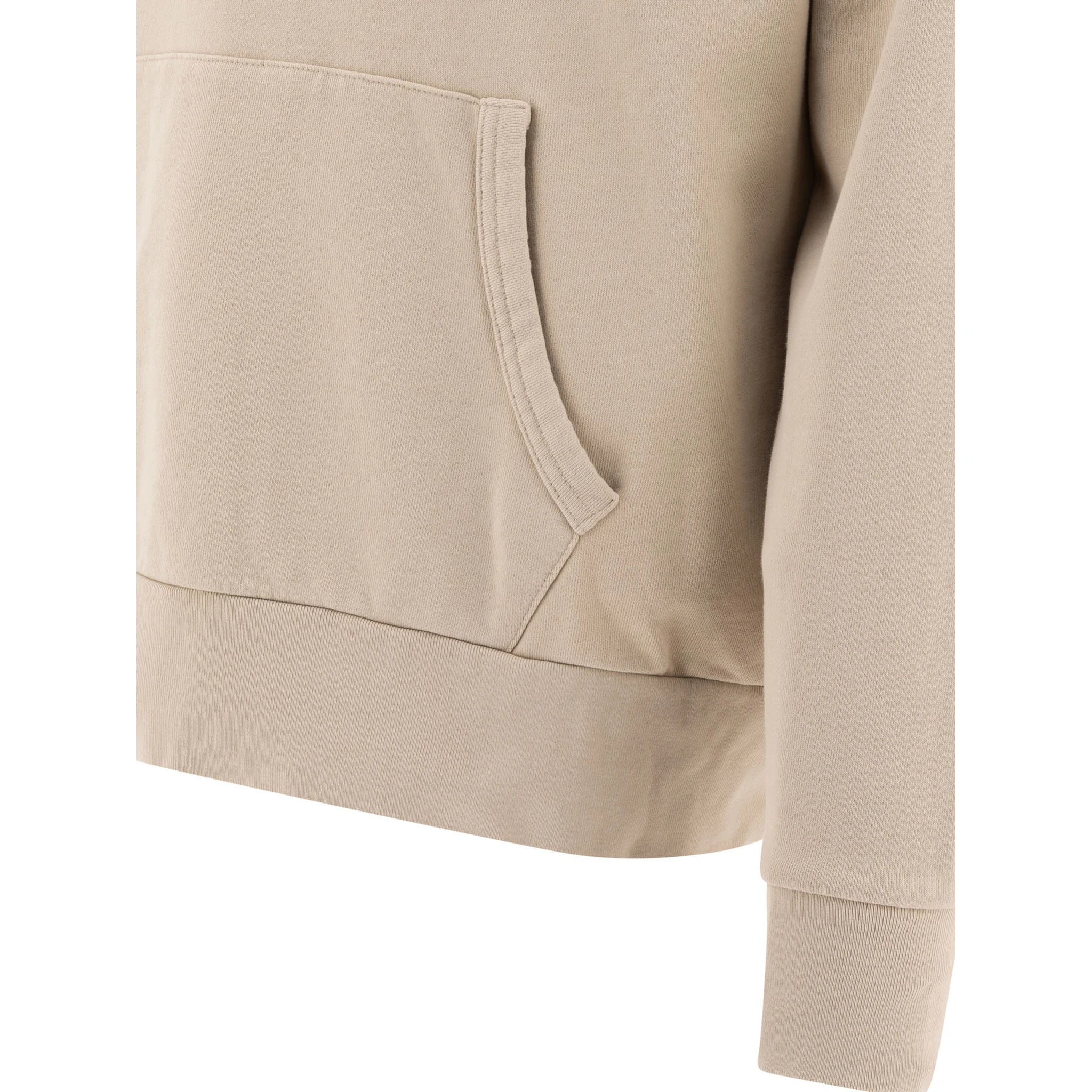 Cotton loopback hoodie