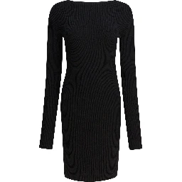 Sheath dress with long sleeves