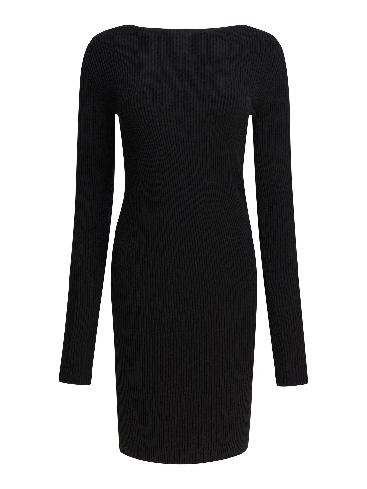 Sheath dress with long sleeves