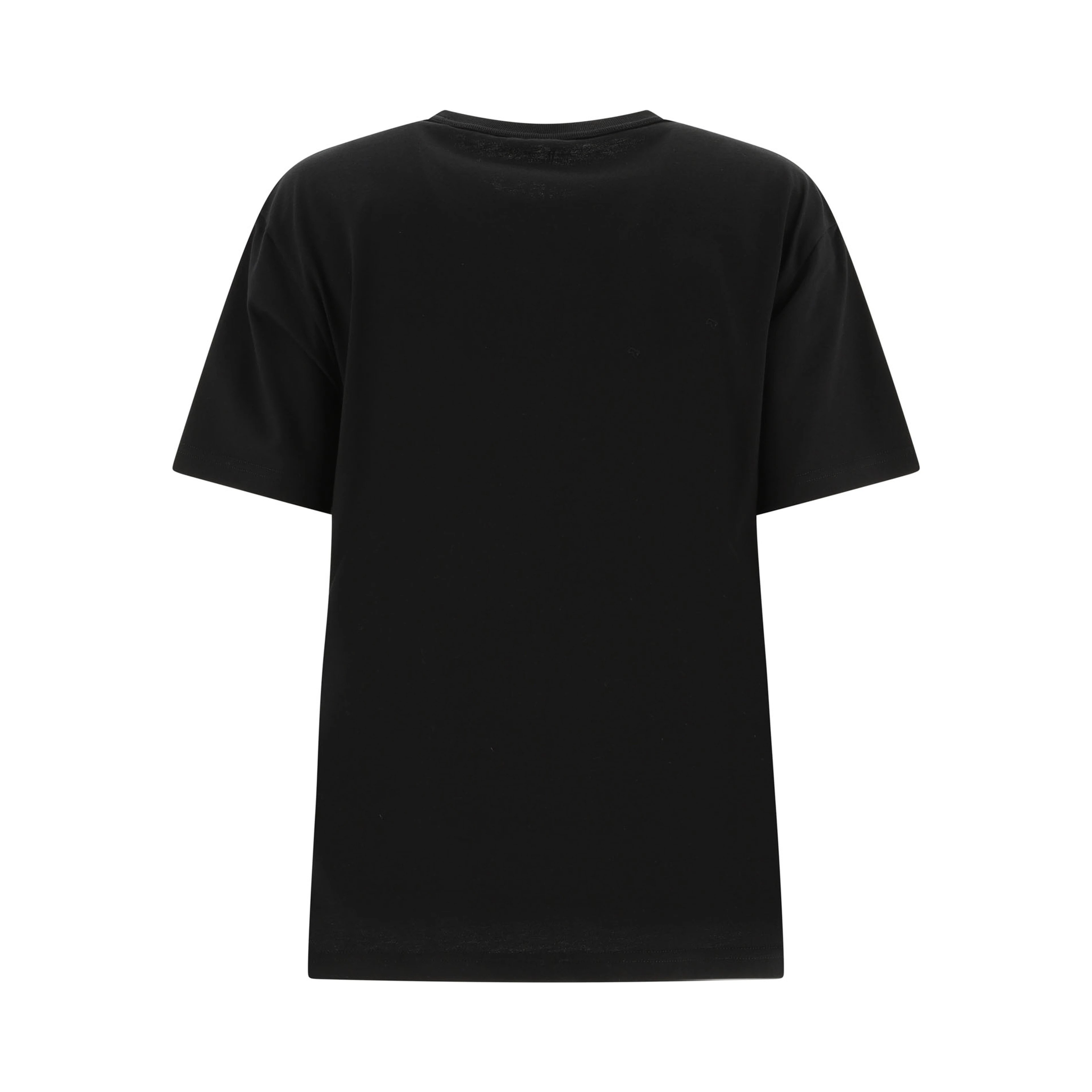 ESSENTIAL JSY SS TEE W/ PUFF LOGO & BOUND NECK