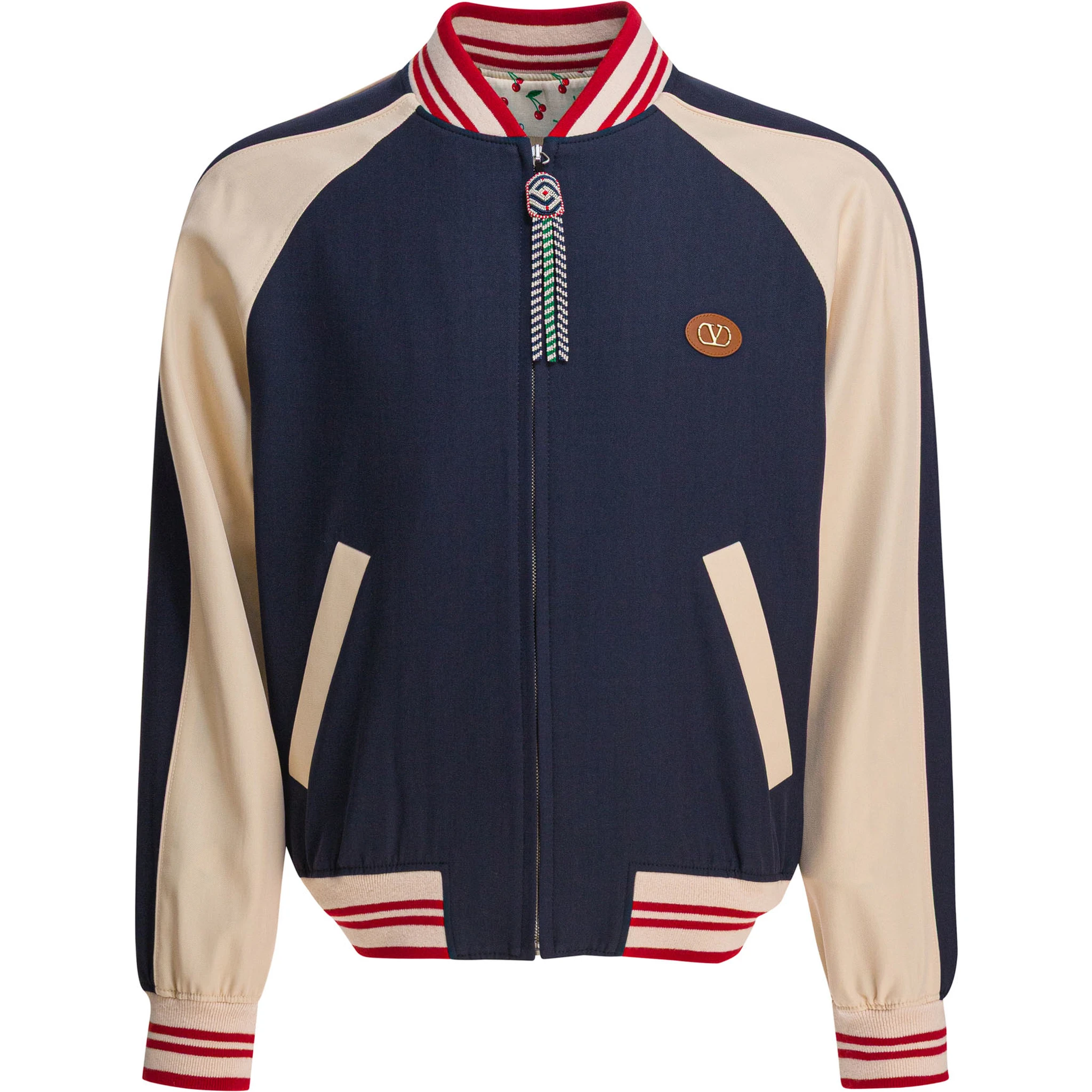 جاكيت بومبر من الصوف البكر