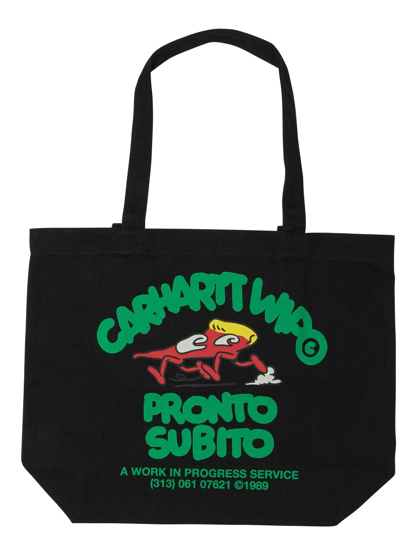 "Canvas Graphic" tote shoulder bag