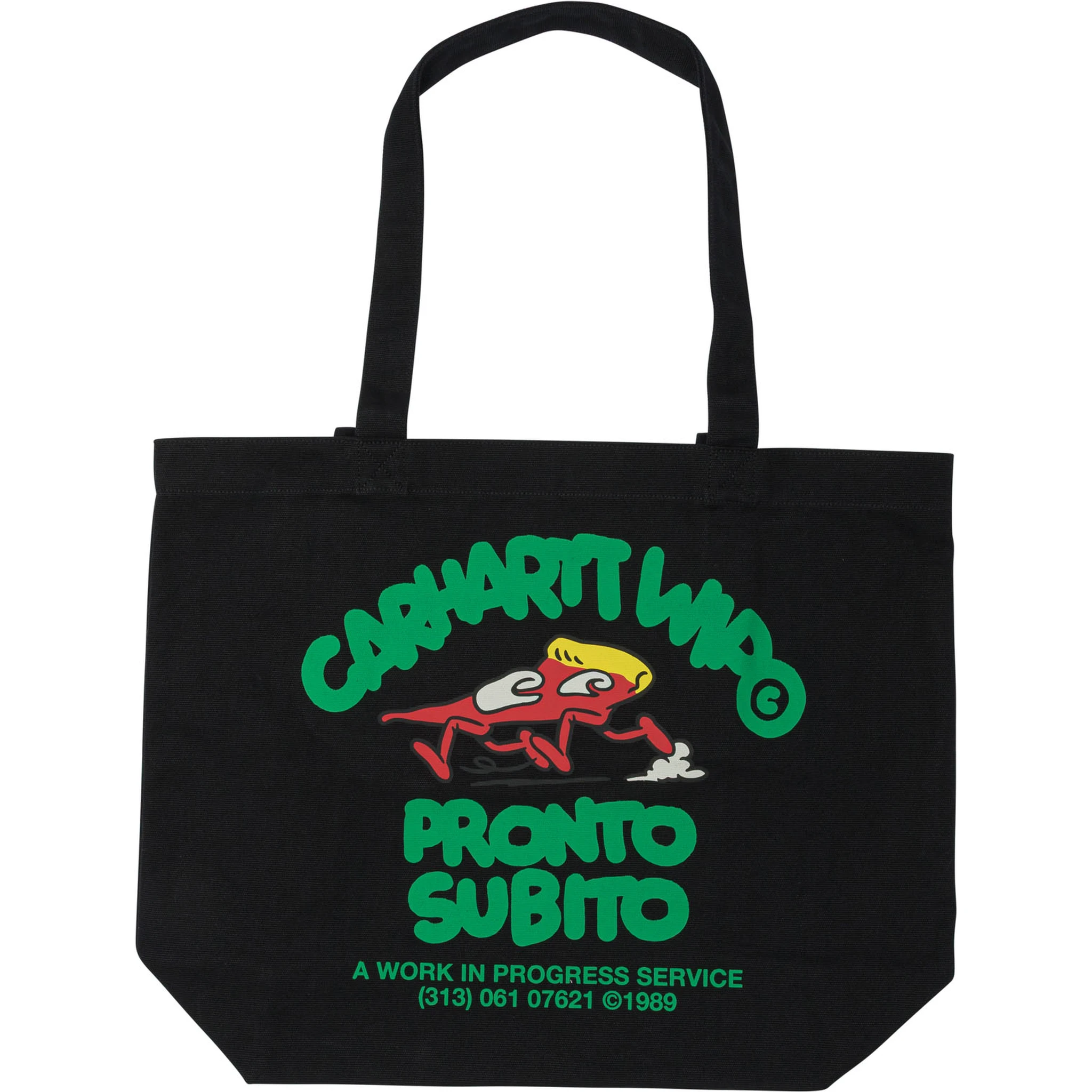 "Canvas Graphic" tote shoulder bag