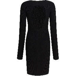 Sheath dress with long sleeves
