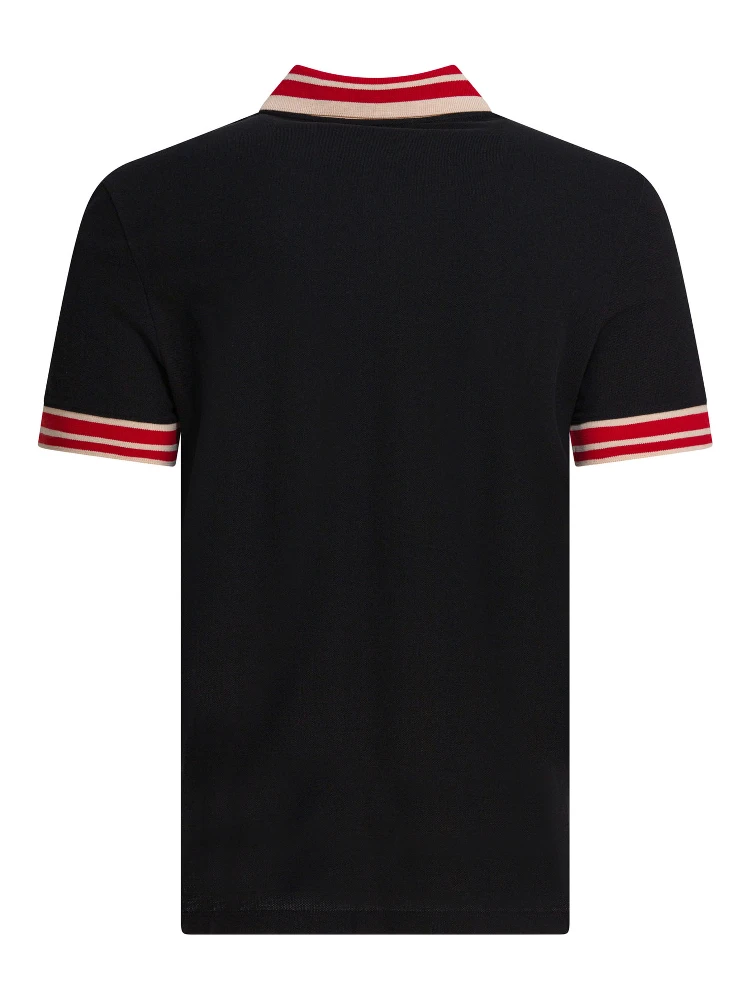 قميص بولو قطني قصير الأكمام alternative