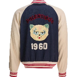 جاكيت بومبر من الصوف البكر