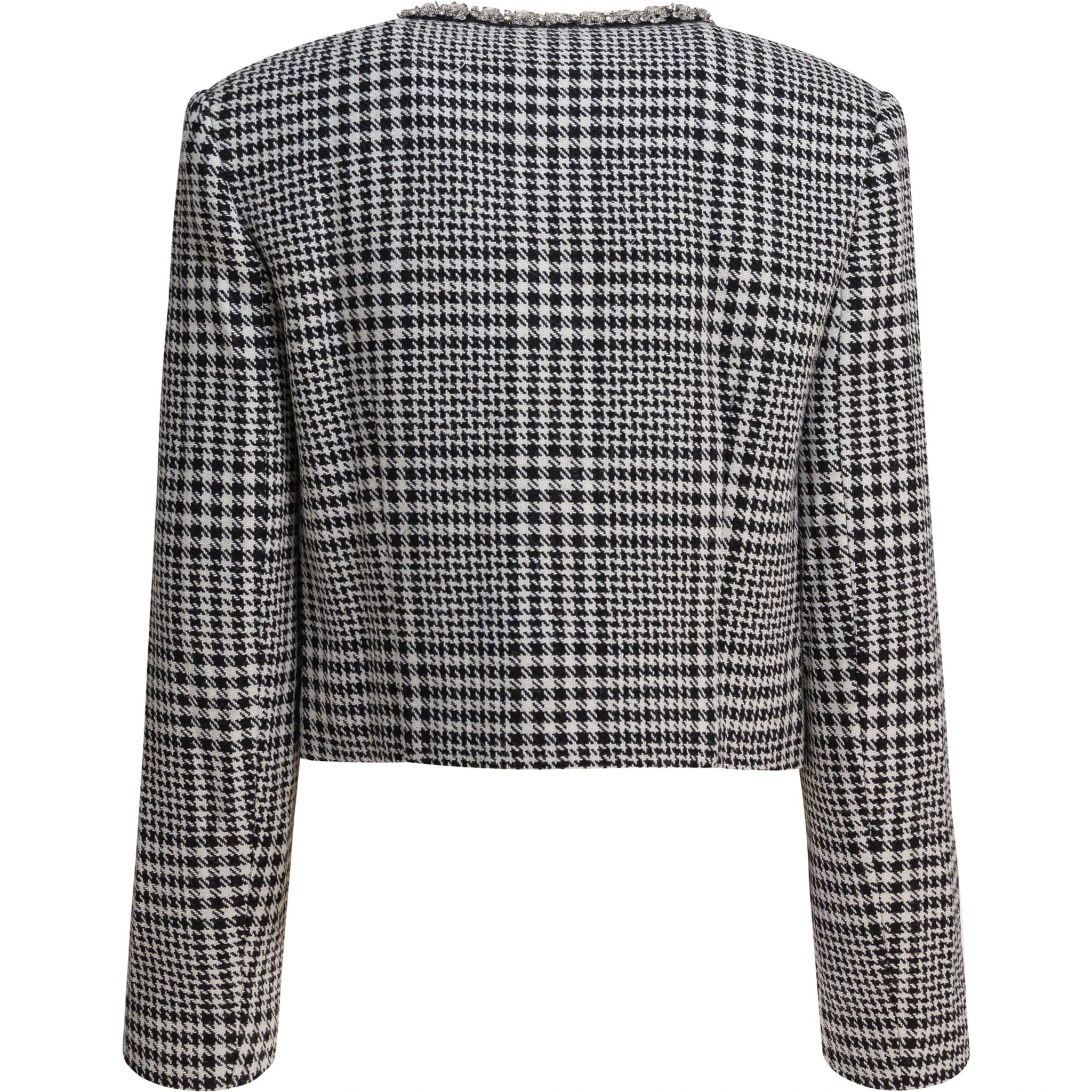Houndstooth blazer