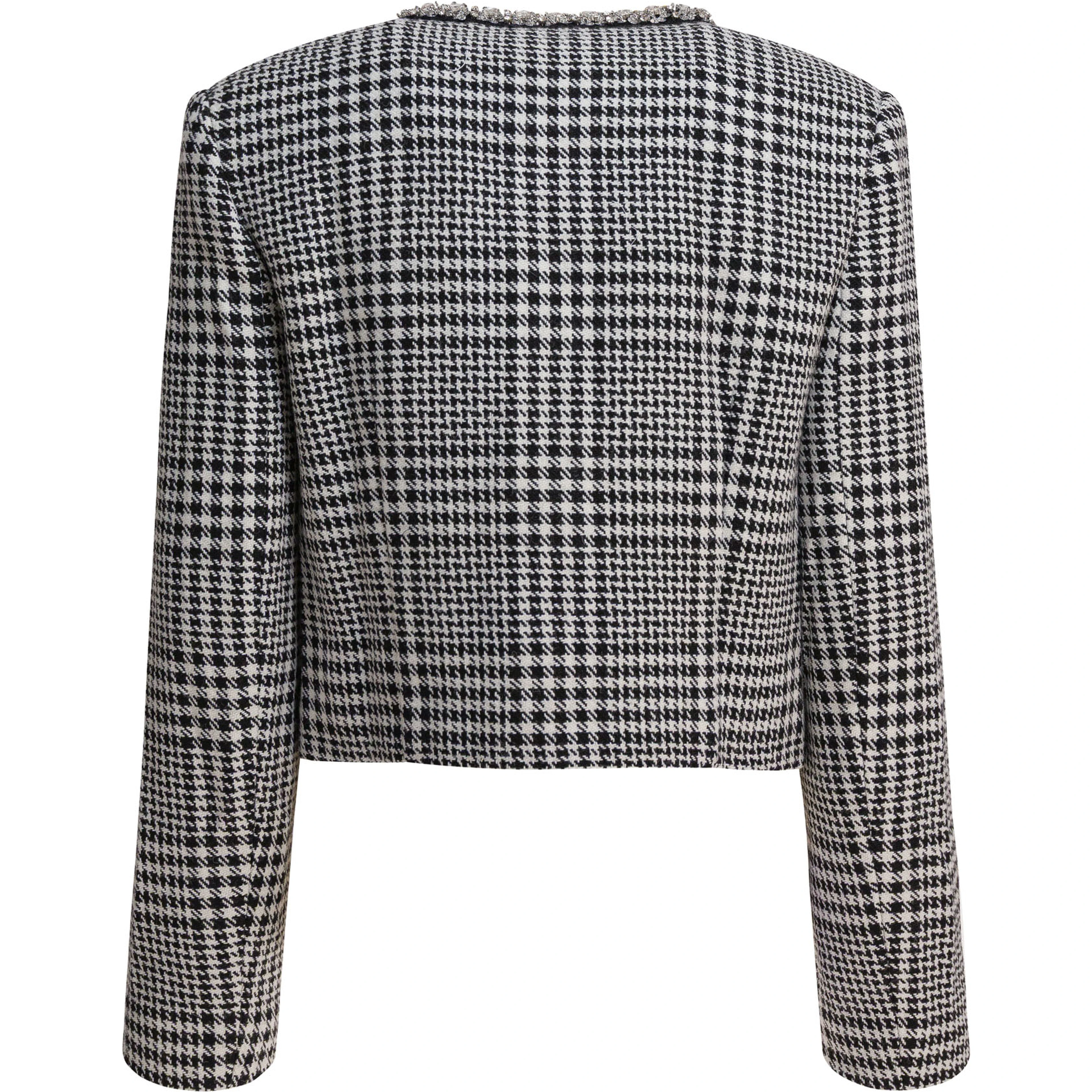 Houndstooth blazer