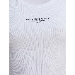 Cotton tank top with logo