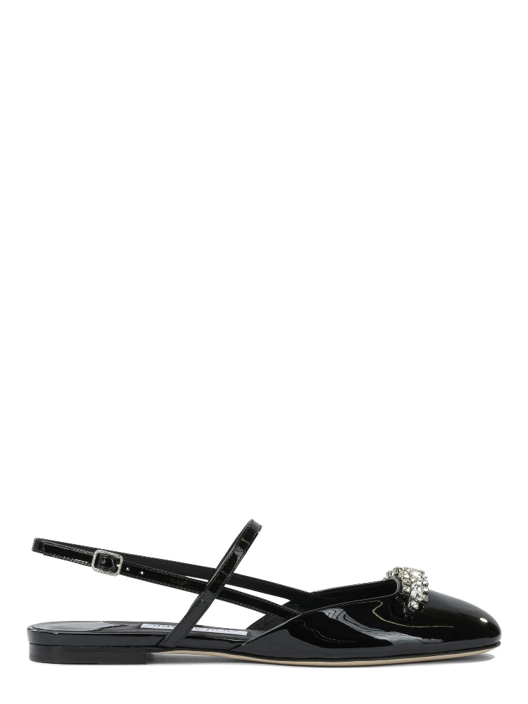 "Belinda" slingback ballet flats