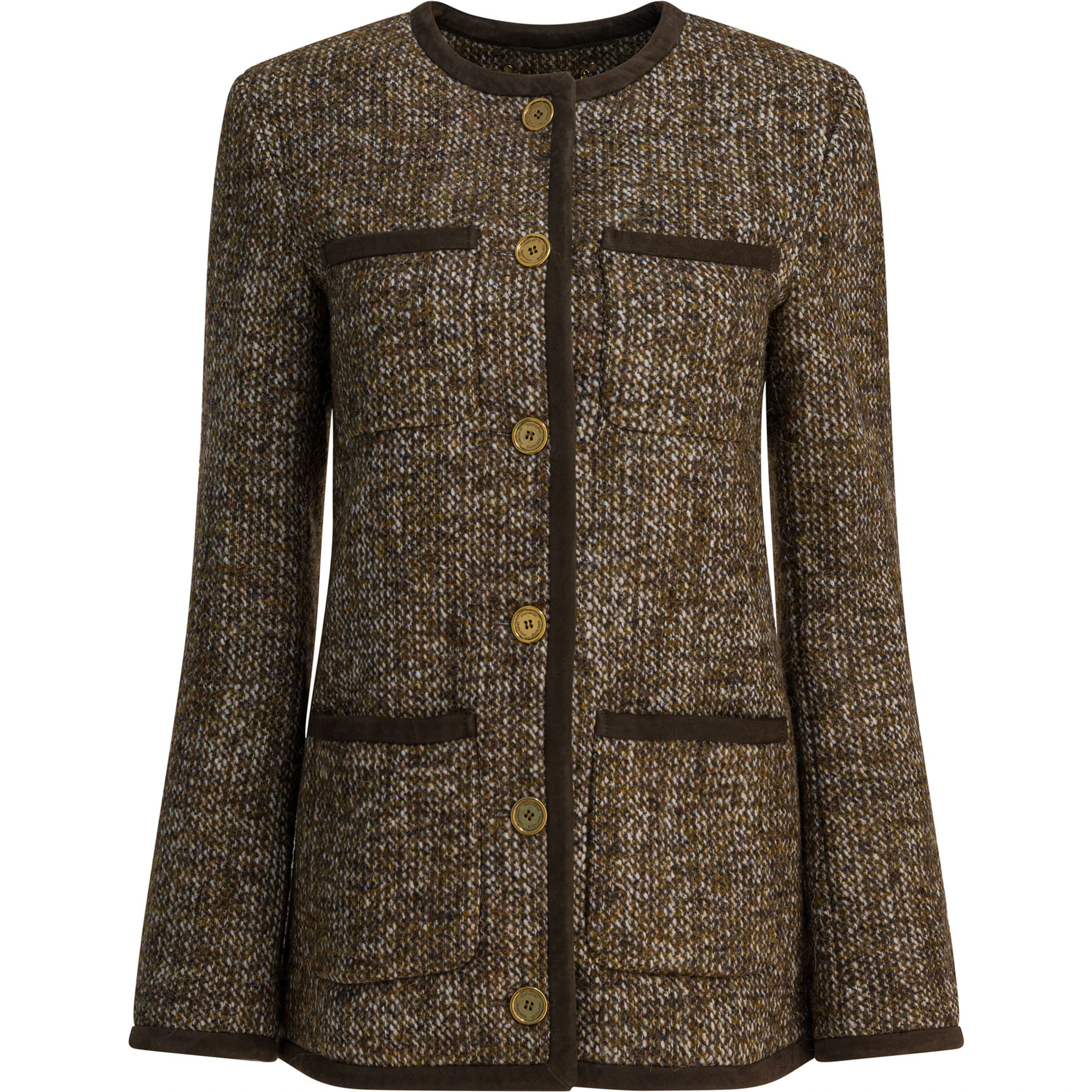 Wool blend jacket