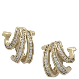 "Triplo Gancini" Earrings