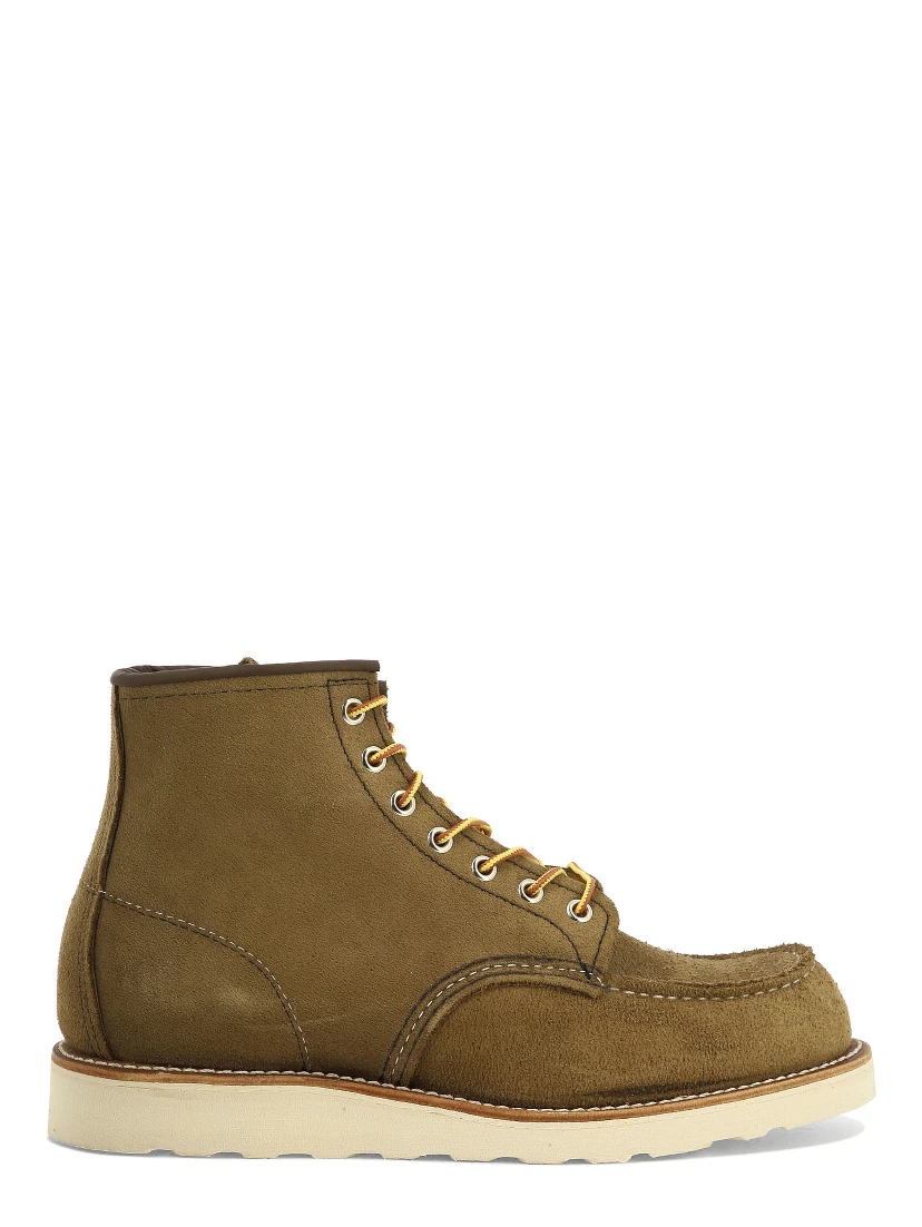 "6 INCH Moc" lace-up boots