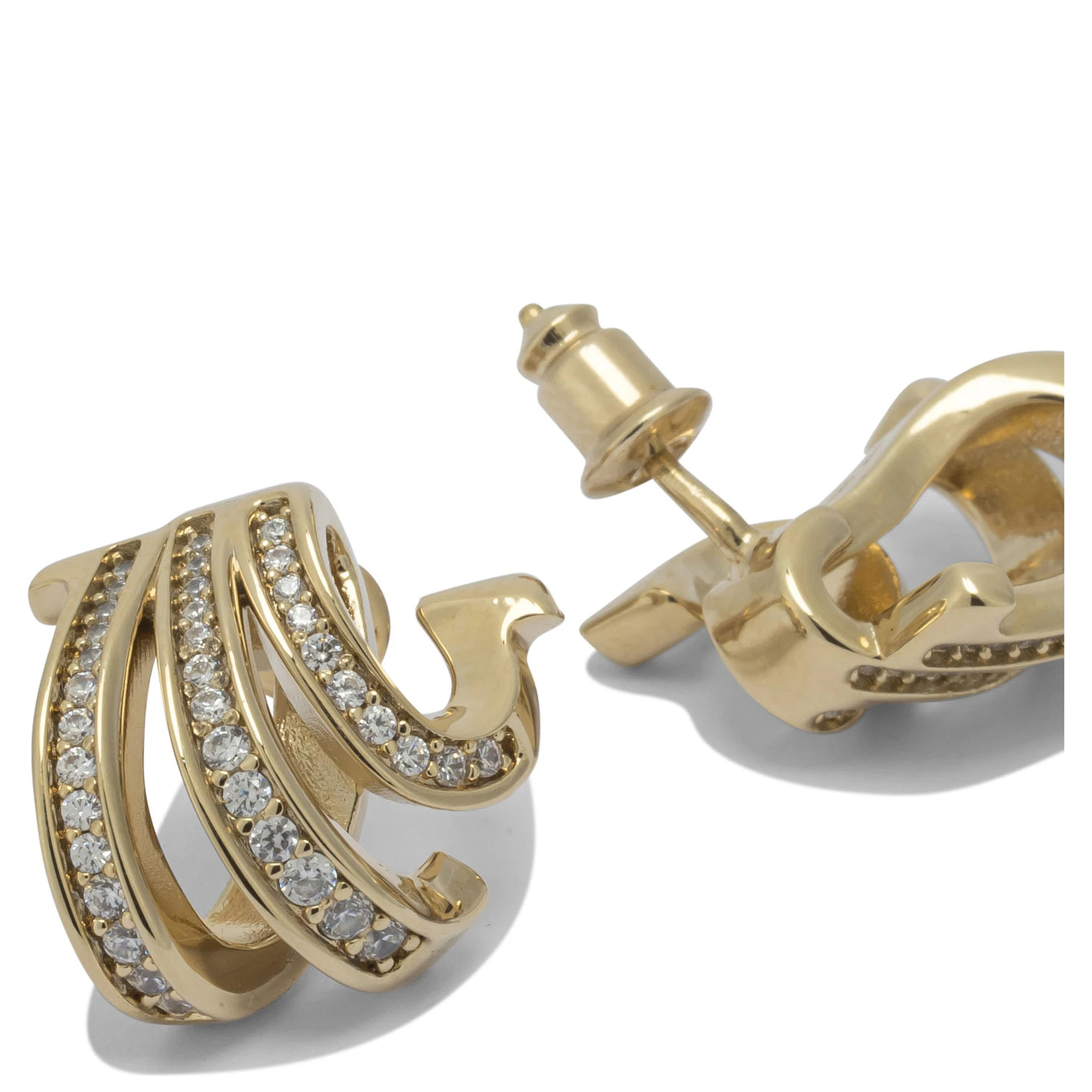 "Triplo Gancini" Earrings