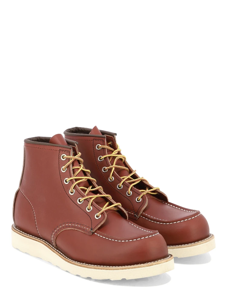 "Classic Moc" lace-up boots alternative