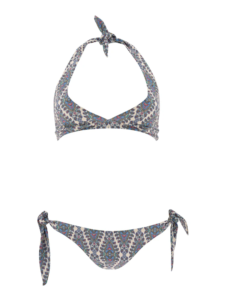 Bikini with paisley print