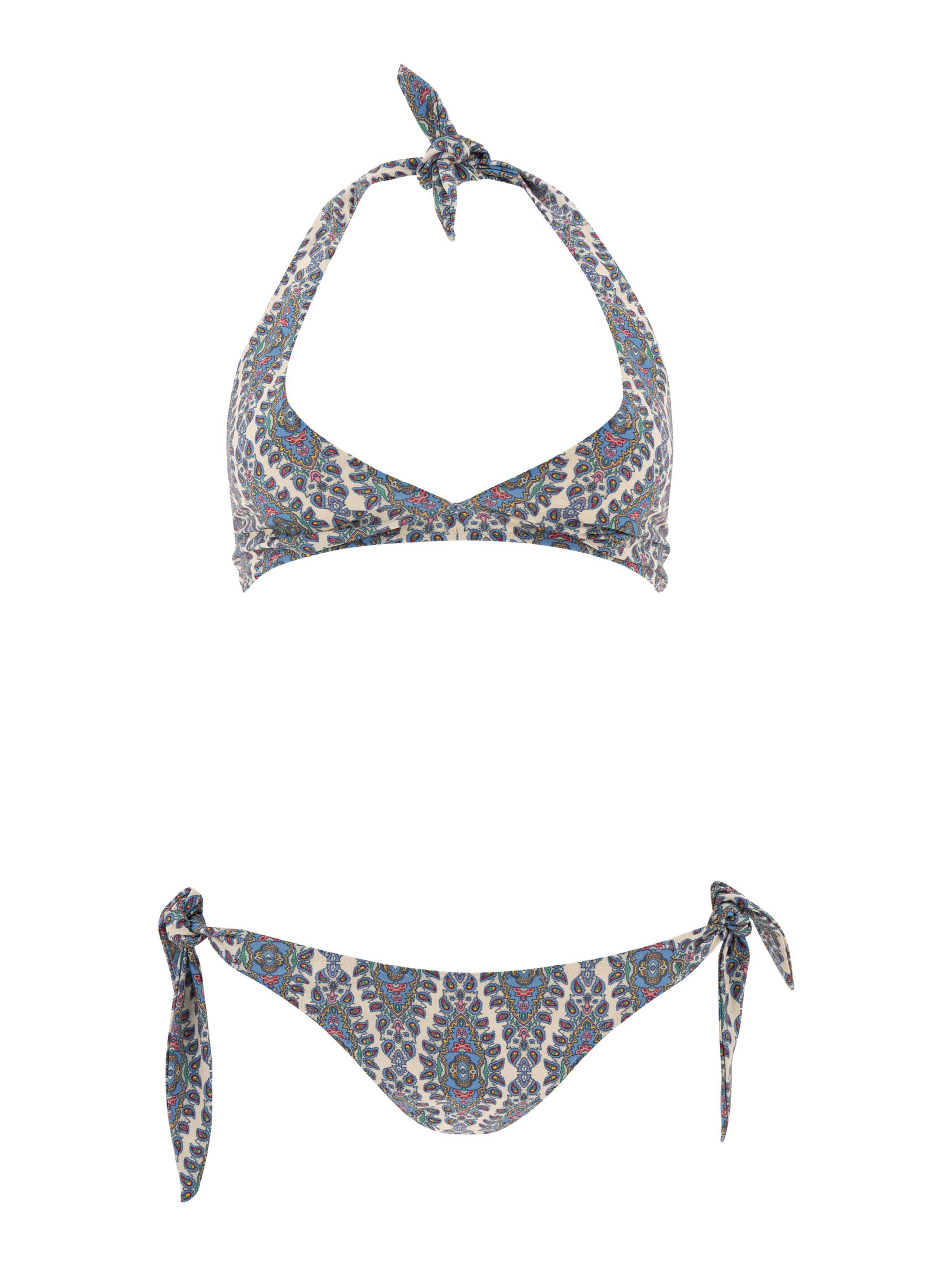 Bikini with paisley print