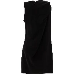 Knotted detail mini dress