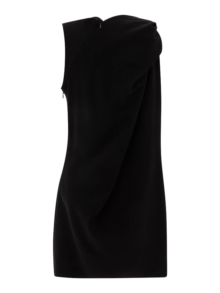 Knotted detail mini dress alternative