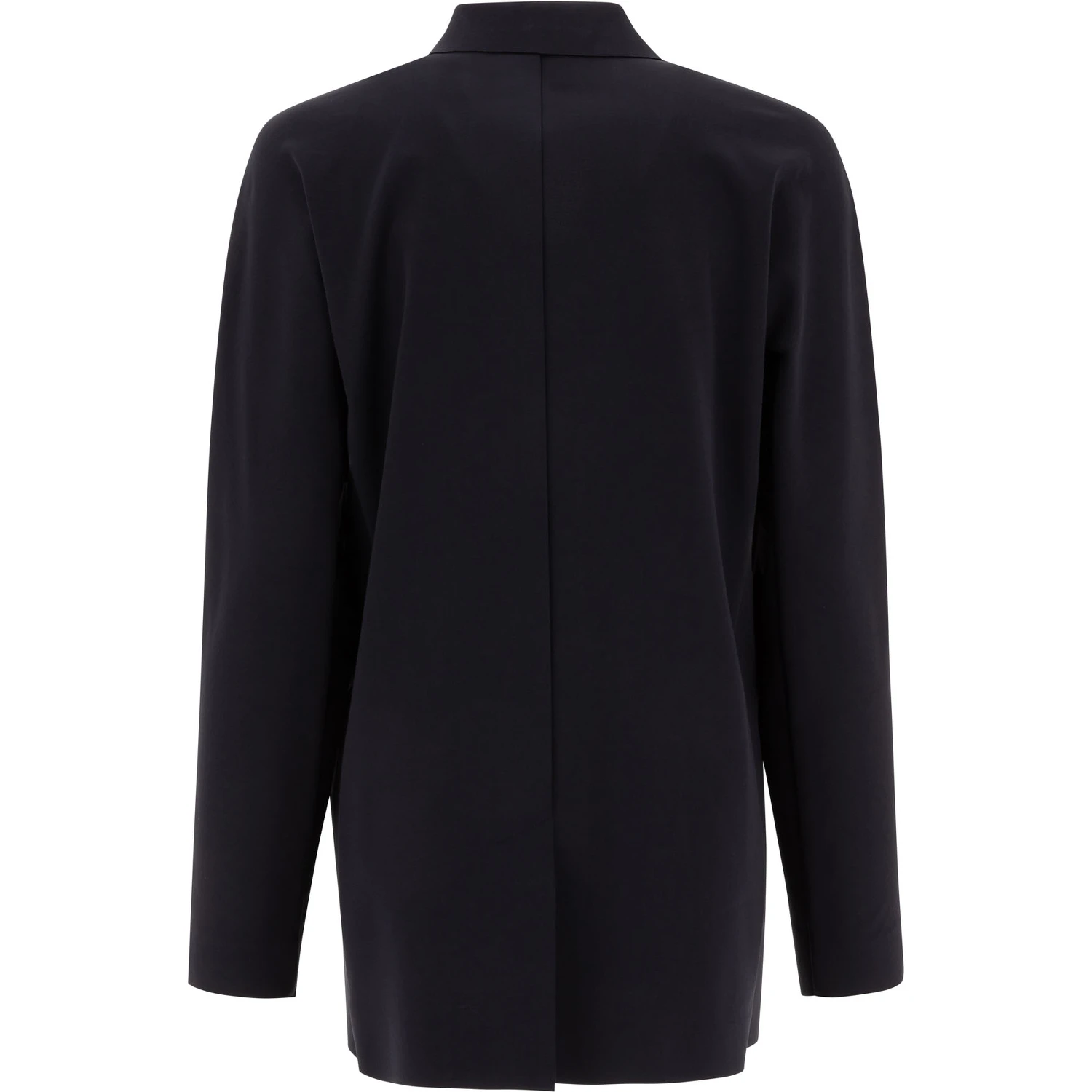 Single-breasted jersey blazer