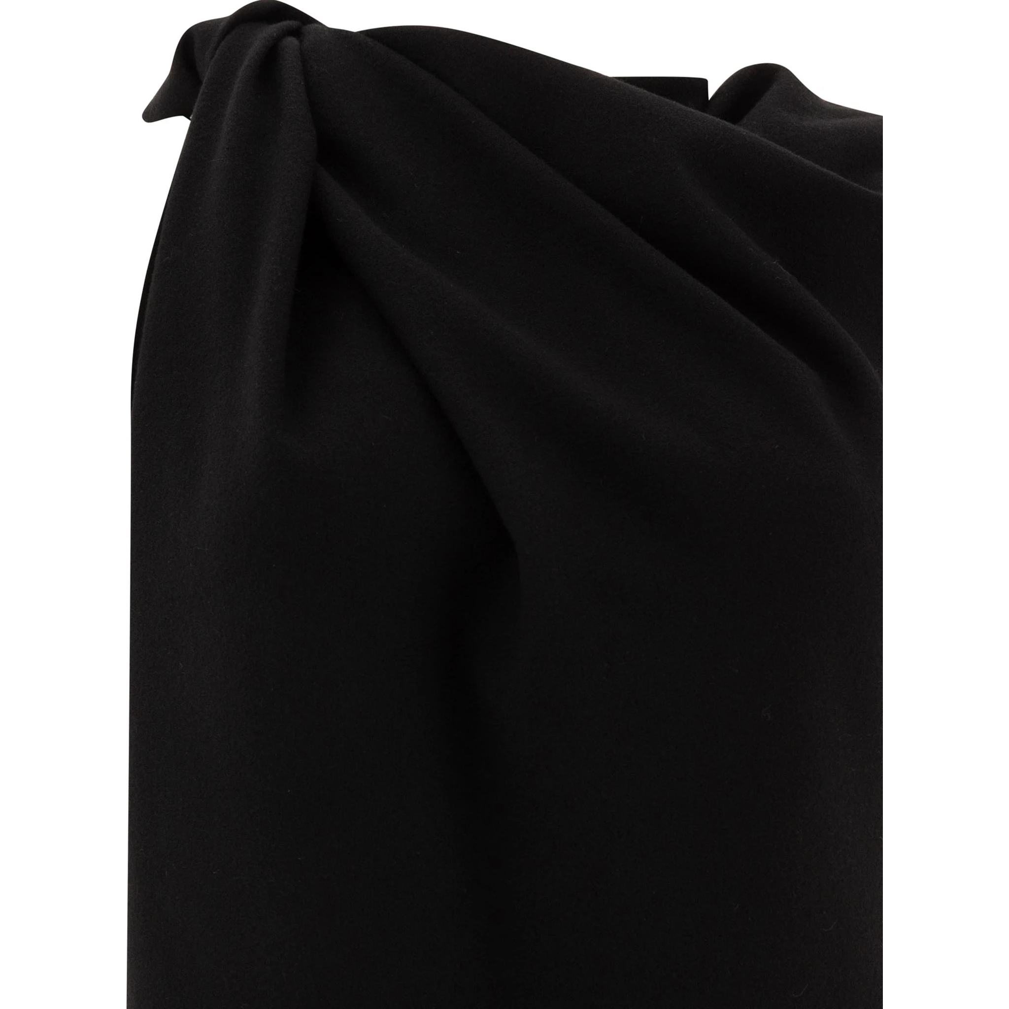 Knotted detail mini dress