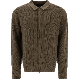 Wool blend cardigan