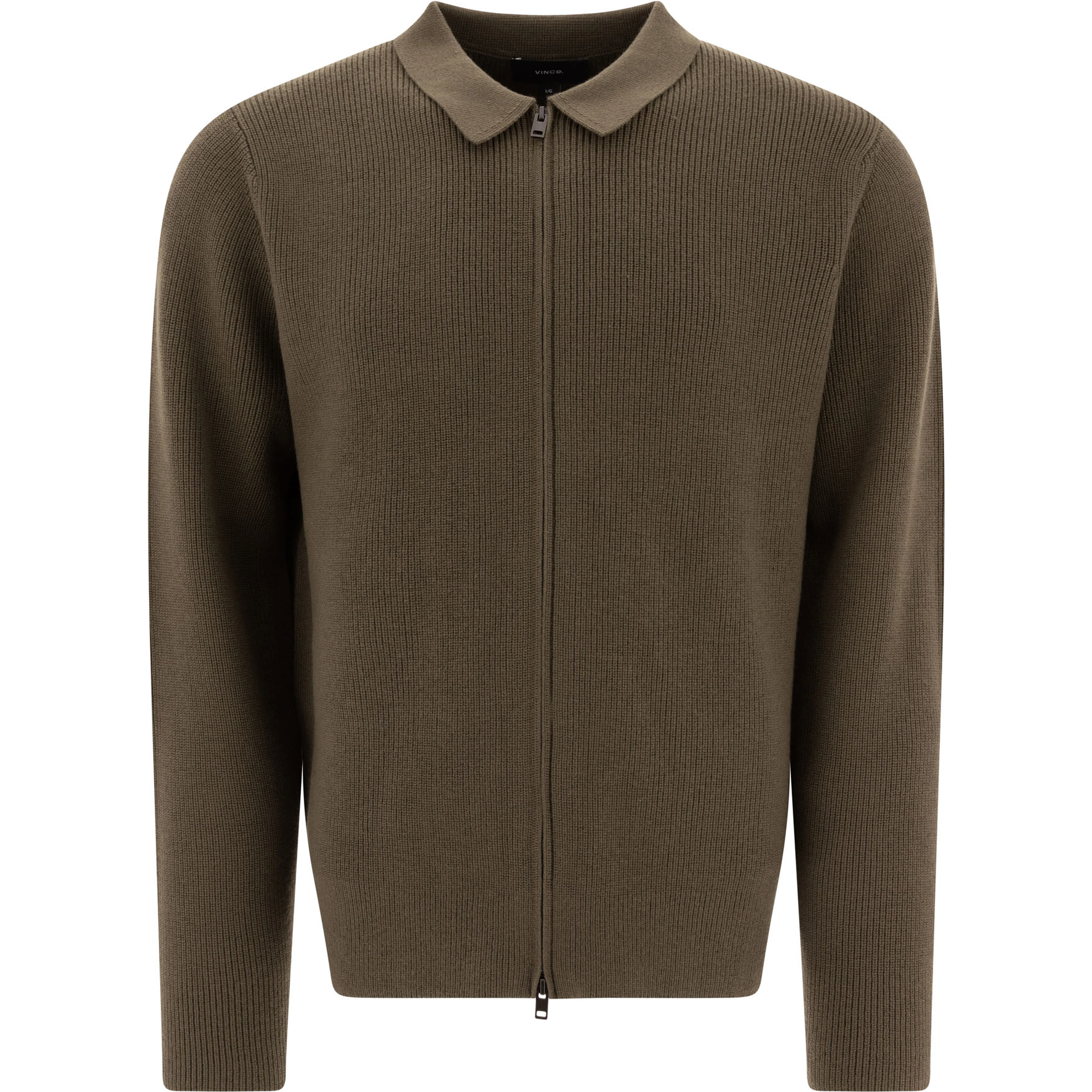 Wool blend cardigan