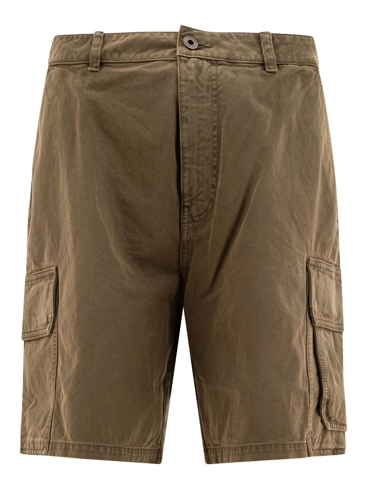 Cotton cargo shorts