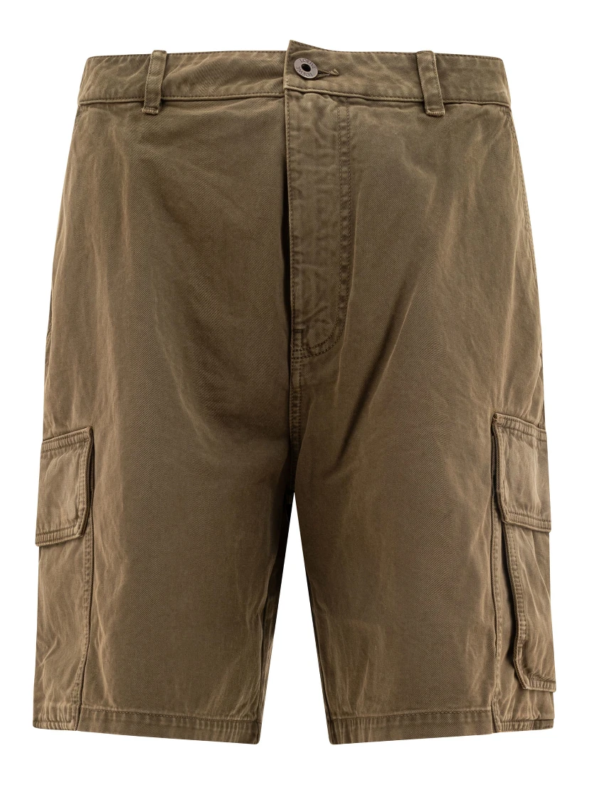 Cotton cargo shorts