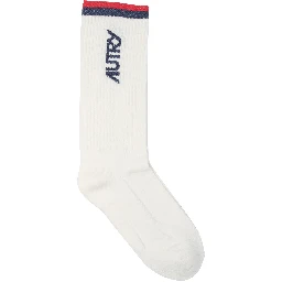 Jacquard logo socks