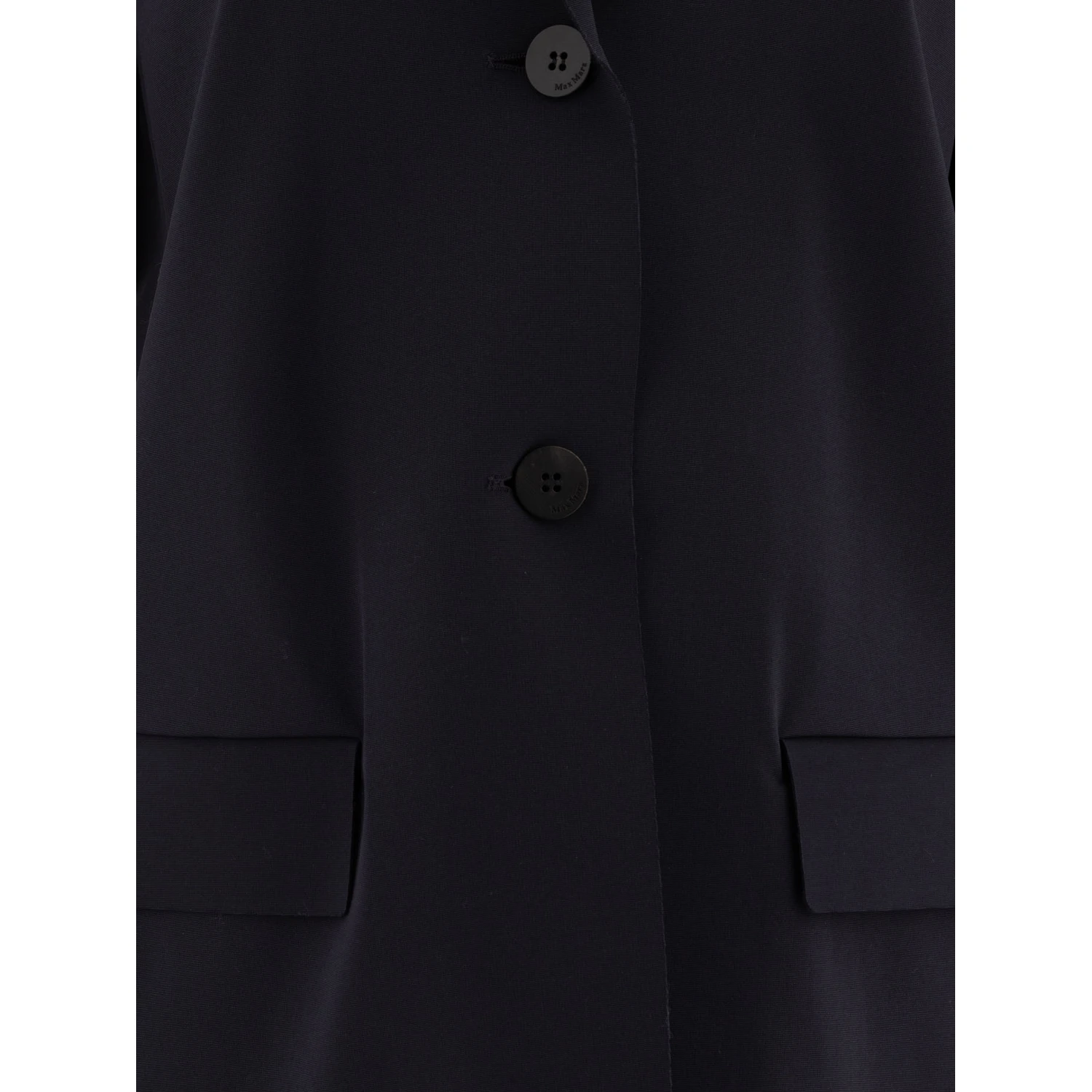 Single-breasted jersey blazer