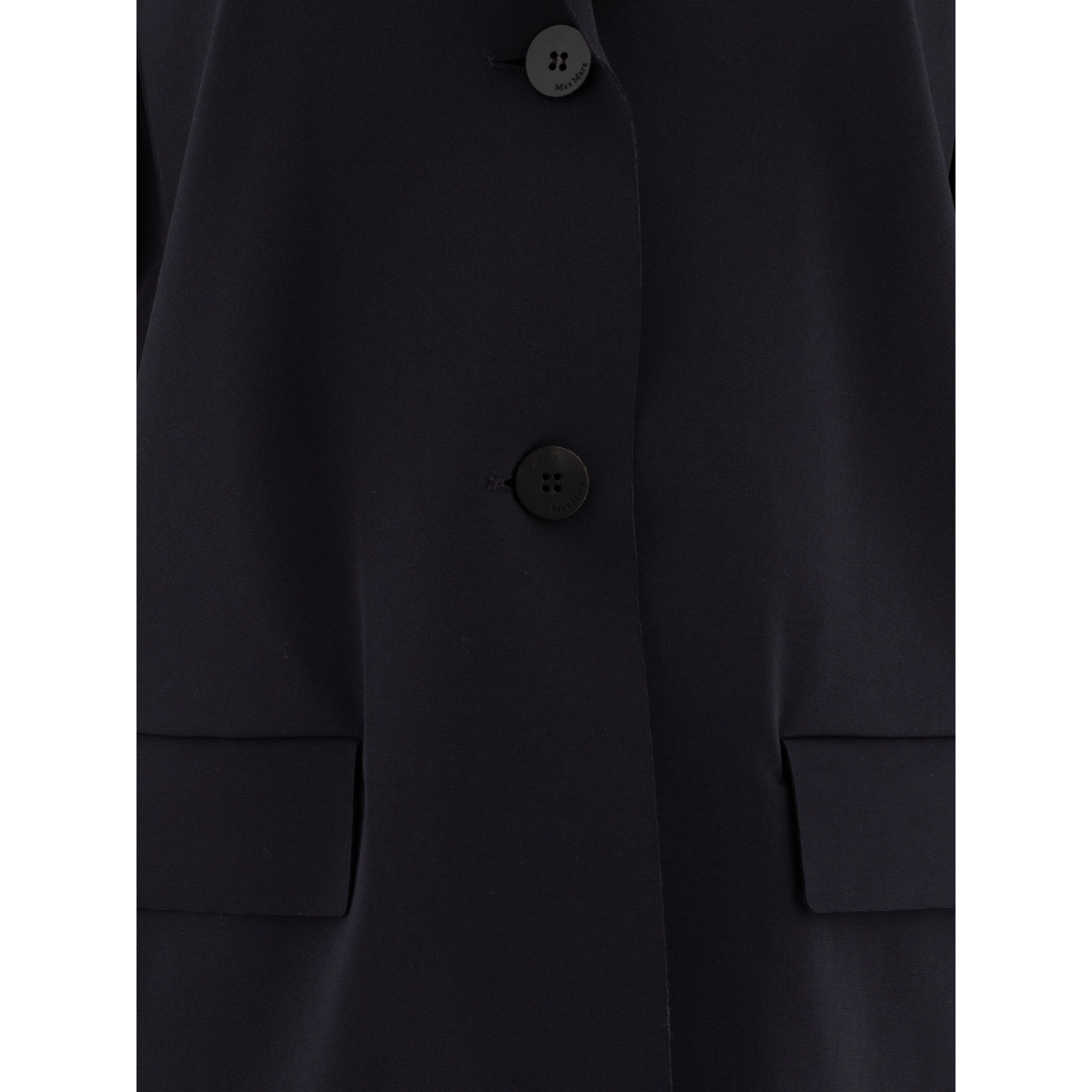 Single-breasted jersey blazer