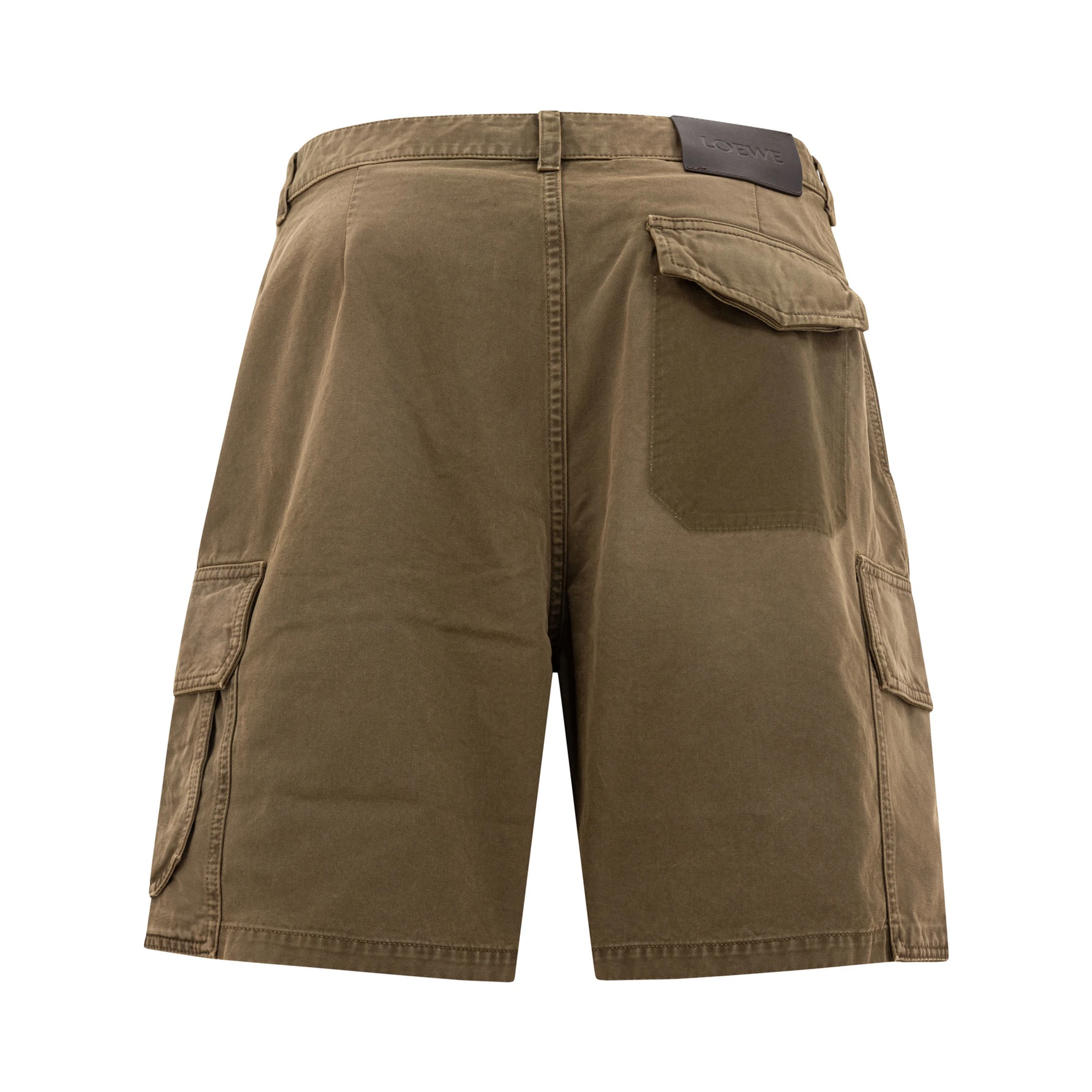 Cotton cargo shorts