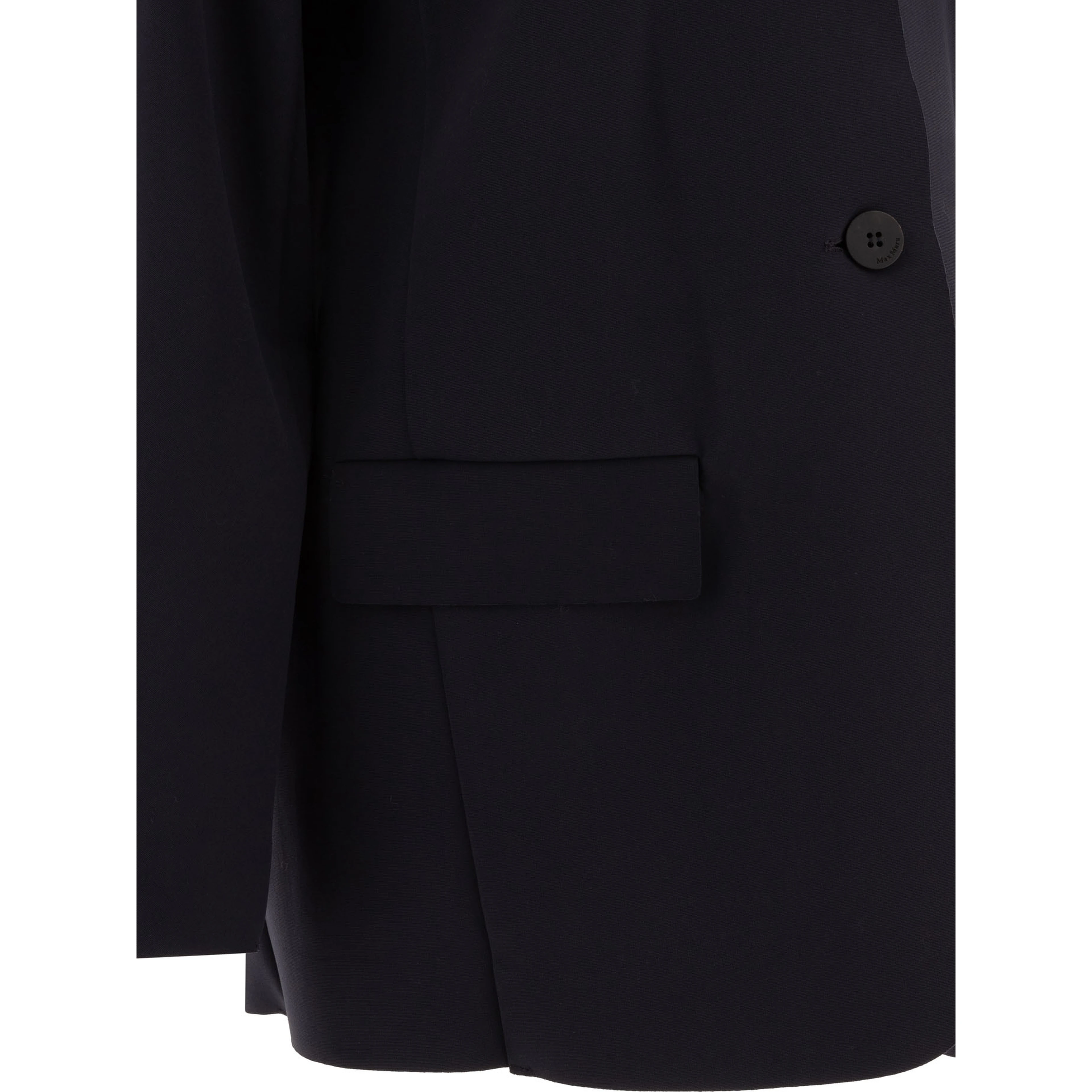Single-breasted jersey blazer