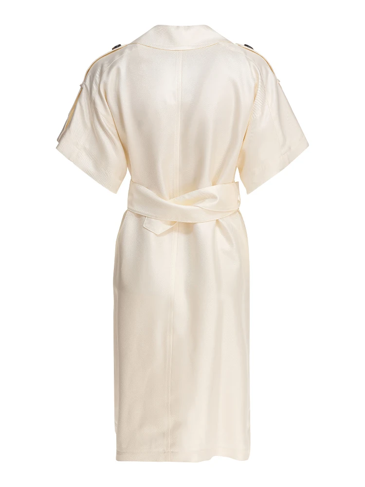 Viscose trench dress alternative