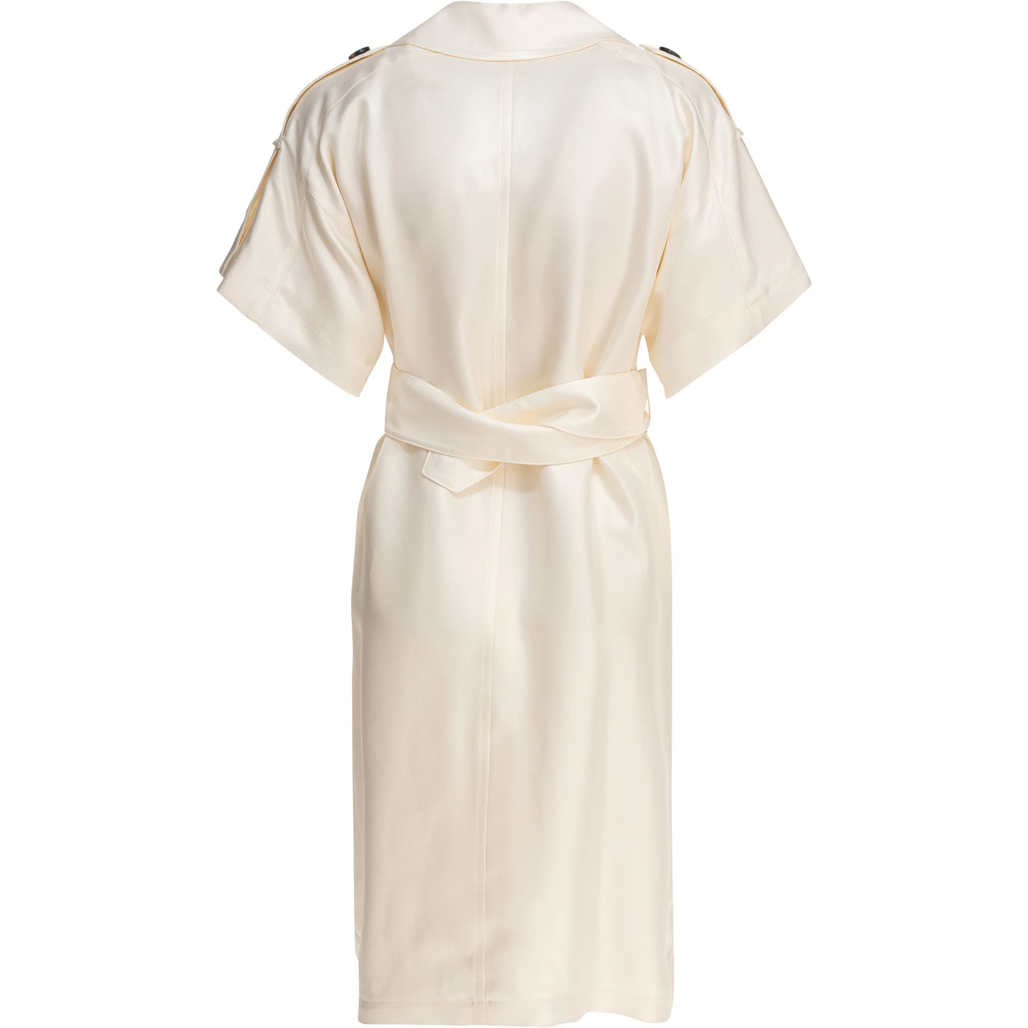 Viscose trench dress