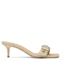 "Ilvy Eyelet Grosgrain 55 mm" Mules