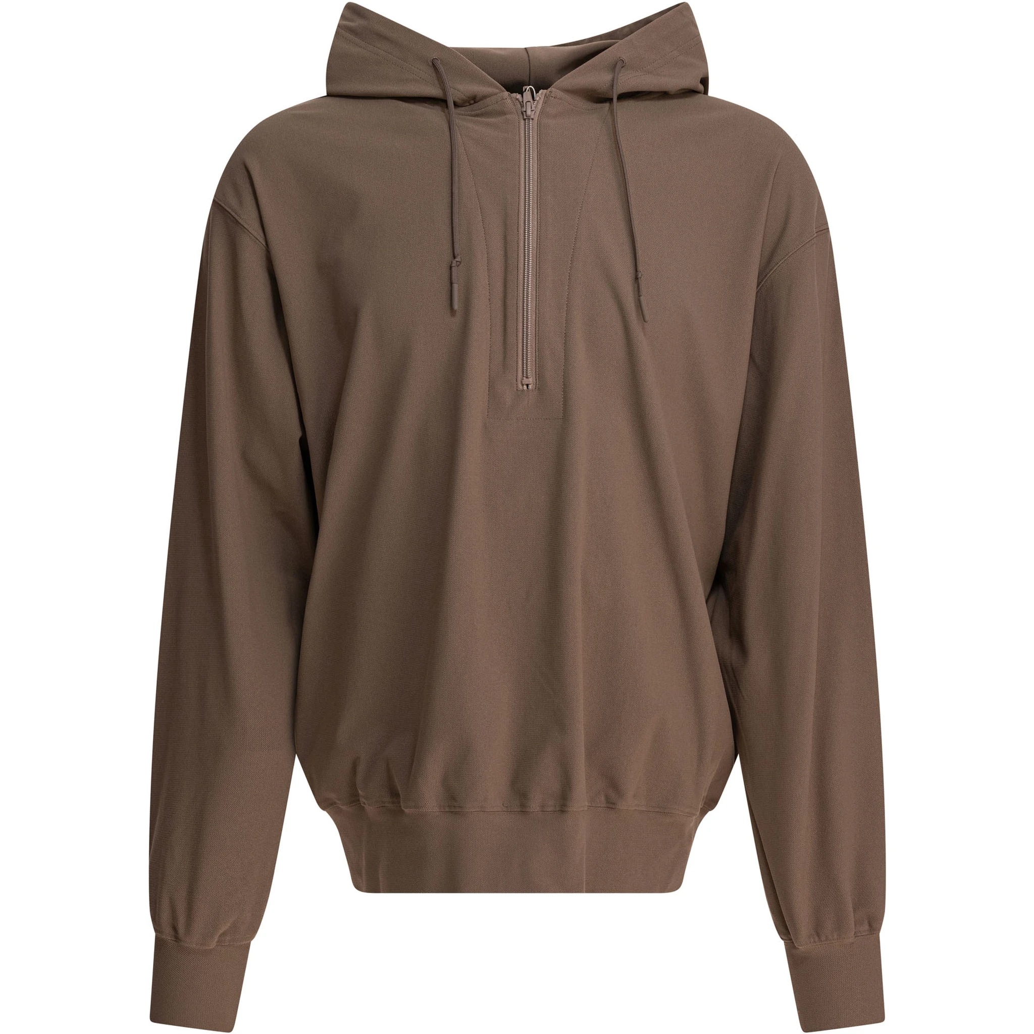 Half zipper hoodie