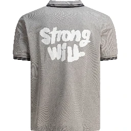 "CDG Strong Will" Polo shirt