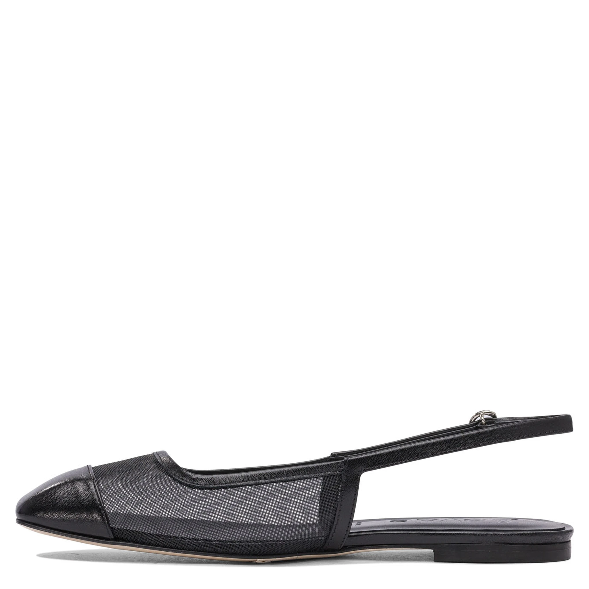"Geraldine" slingback flats