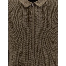 Wool blend cardigan