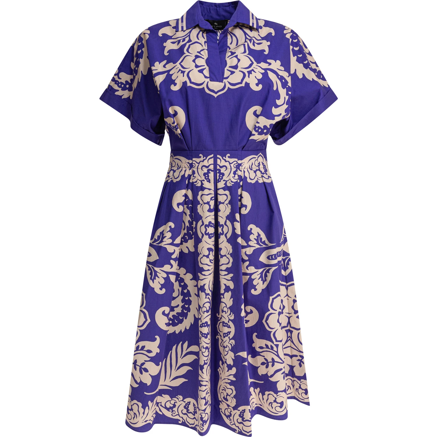 Cotton flared dress