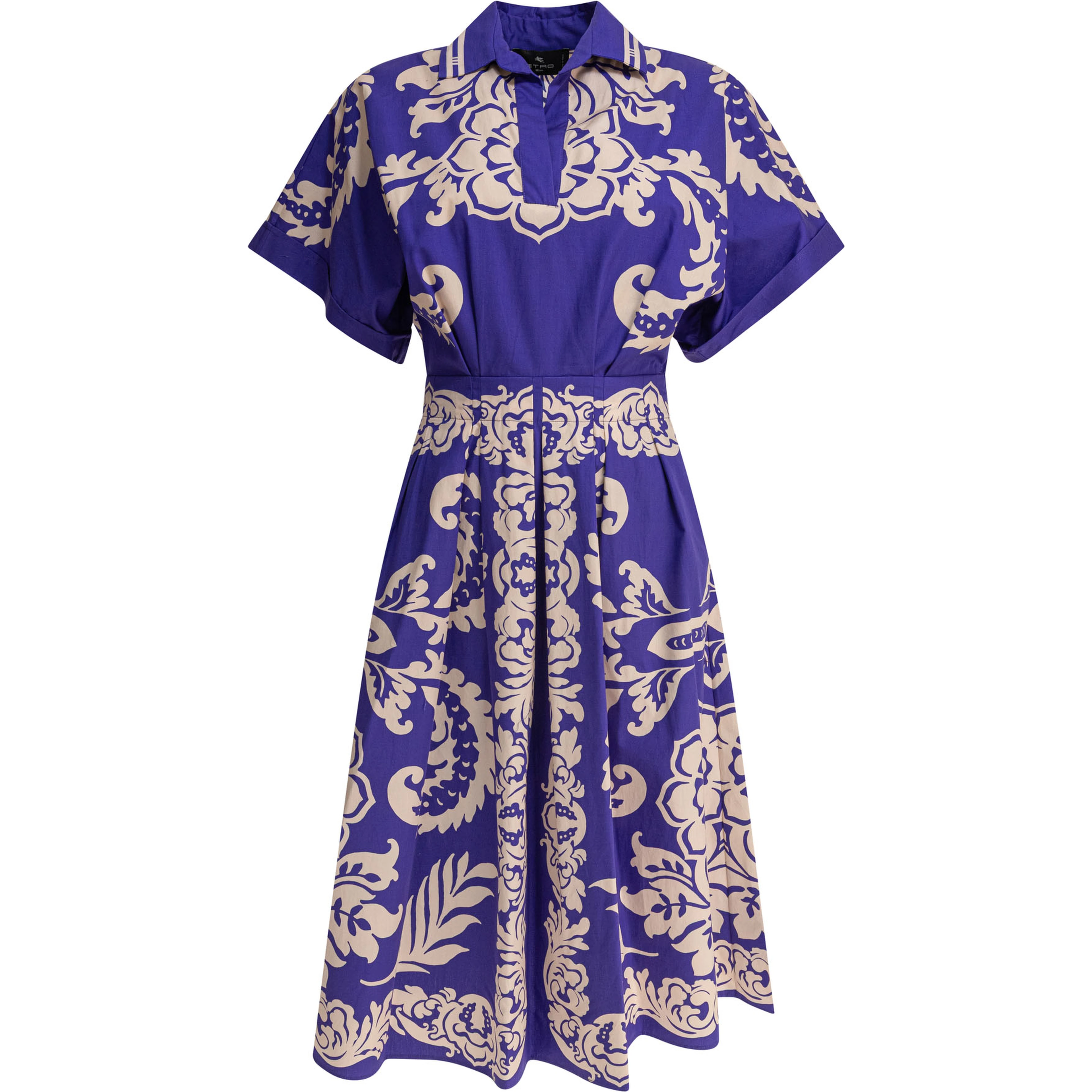 Cotton flared dress