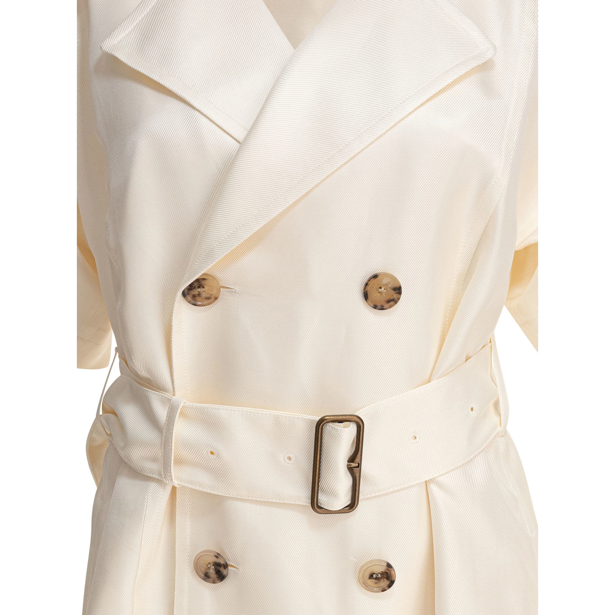 Viscose trench dress