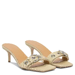 "Ilvy Eyelet Grosgrain 55 mm" Mules