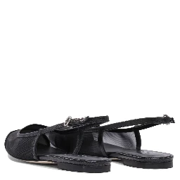 "Geraldine" slingback flats