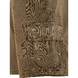 Cotton cargo shorts